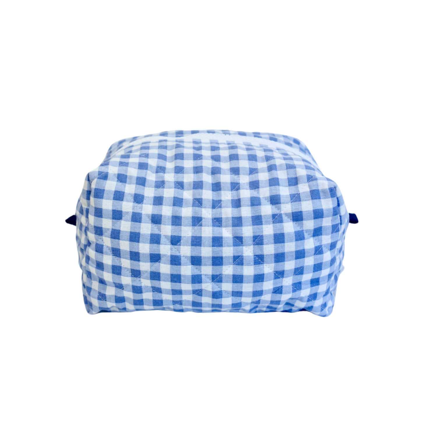Blue Gingham Toiletry Bag